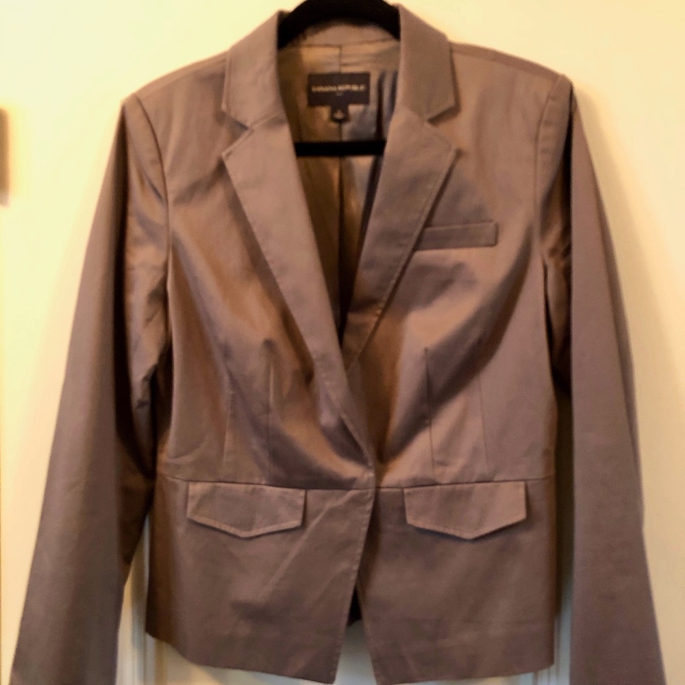 Banana Republic Gray Blazer